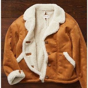 COPY - Brixton - RESERVE WOMEN'S VEGAN SHEARLING JACKET